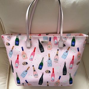 NWT Kate Spade Champagne Tote